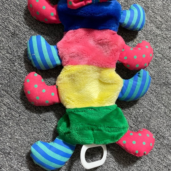 Vintage Kids II Musical Plush Caterpillar Baby Crib Pull Toy Little Rascals Tone - Picture 6 of 16